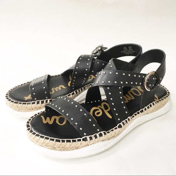 Sam Edelman ‘Janette’ Leather Stud Sandal | 8.5M - Picture 3 of 16